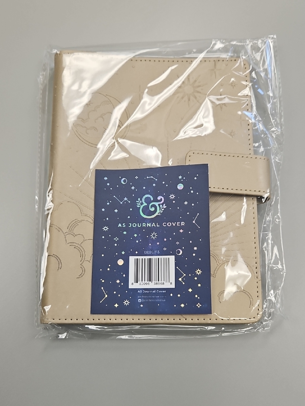 Archer & Olive Celestial Embossed A5 Journal Cover